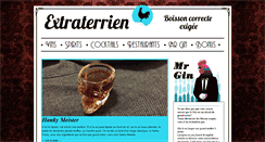 Desktop Screenshot of extraterrien.com